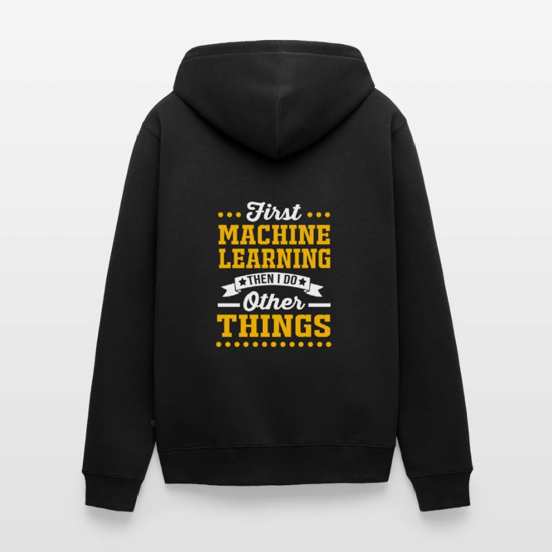 Programmierer Coder GPT Unisex Premium Bio Zip Hoodie