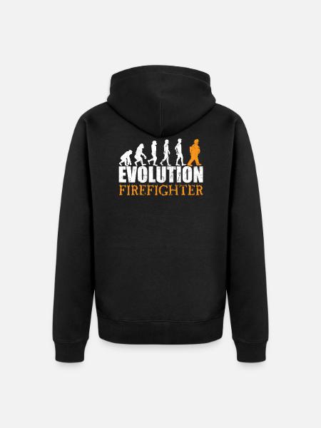 Firefighter Evolution - Veste à capuche bio Premium Unisexe - noir