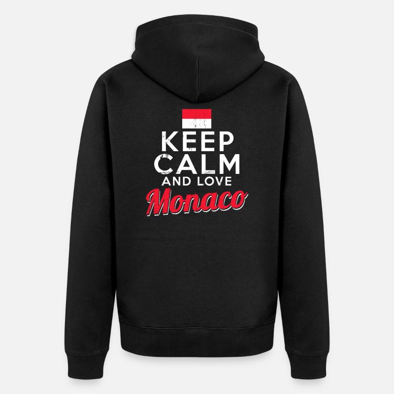 Monaco - Veste à capuche bio Premium Unisexe - noir