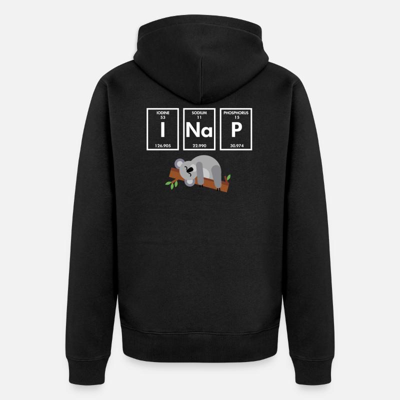 Koala Eucalyptus - Veste à capuche bio Premium Unisexe - noir