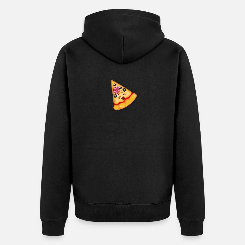 Pizza Babby and Slice - Veste à capuche bio Premium Unisexe - noir