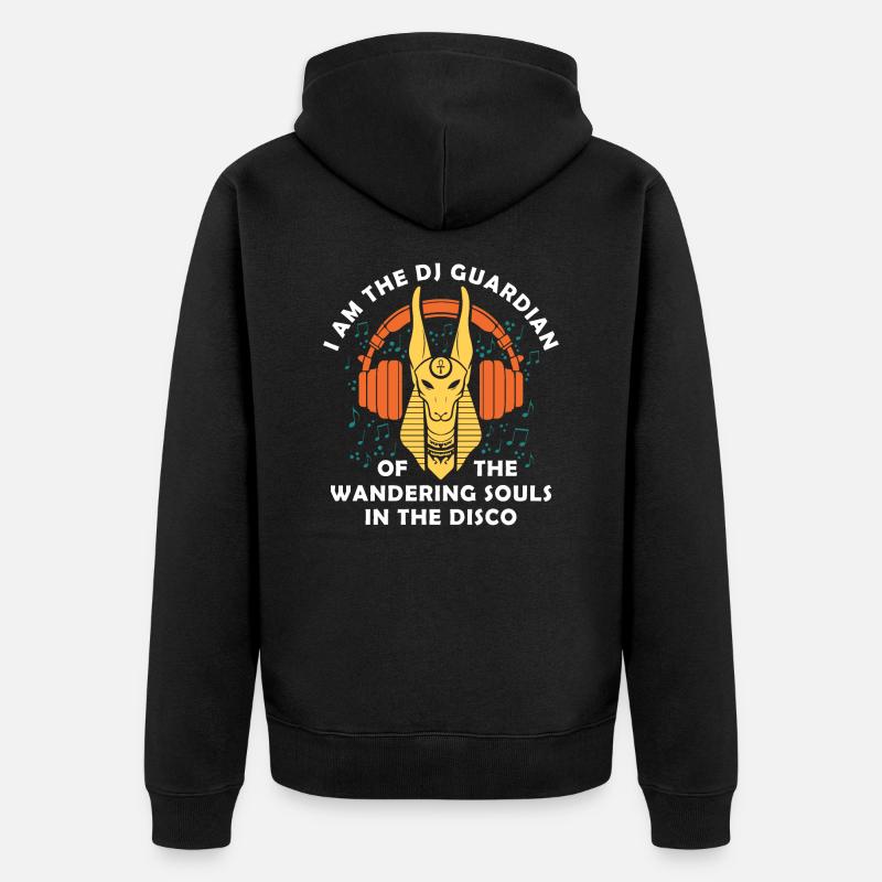 Anubis Remix - Veste à capuche bio Premium Unisexe - noir