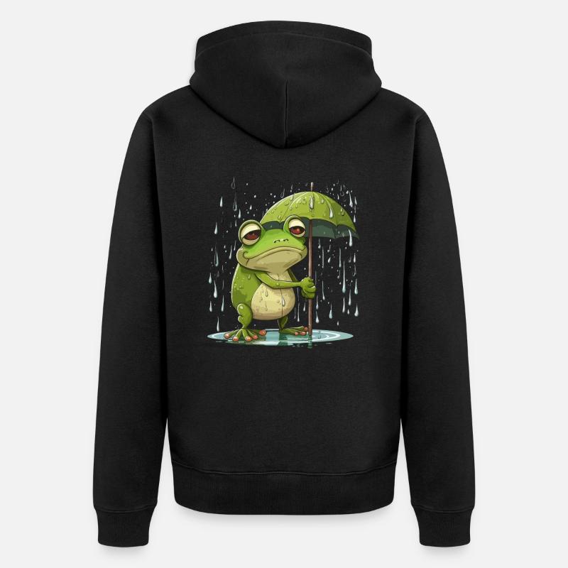 Acte de foi - Veste à capuche bio Premium Unisexe - noir