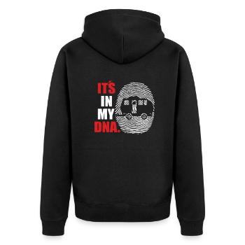 Camper Gift Idea Camping - Veste à capuche bio Premium Unisexe - noir - Dos - Nico (187cm)