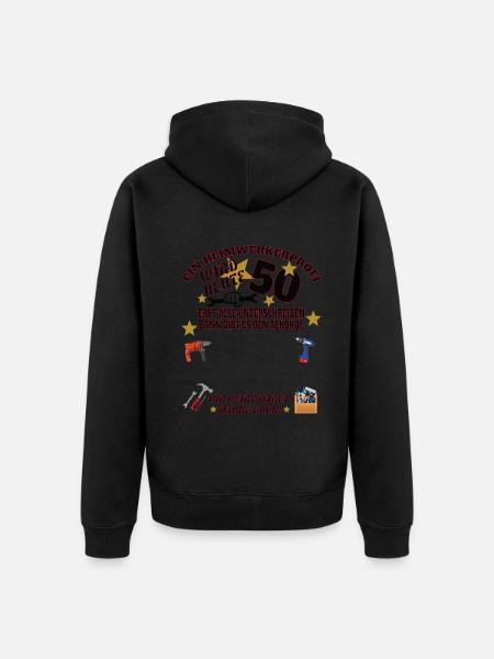 Heimwerker Geschenkidee Handwerker - Unisex Premium Bio Zip Hoodie -