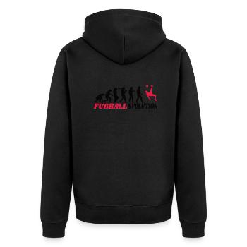 Accessoires de football Idée cadeau Fan de football - Veste à capuche bio Premium Unisexe - noir - Dos - Nico (187cm)