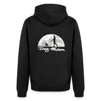 Chien Chihuahua Propriétaire de chien Gechenkidee - Veste à capuche bio Premium Unisexe - noir - Dos - Nico (187cm)