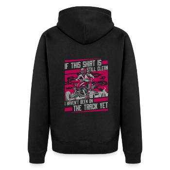 Quad Quads Quatre Roues Motorsport - Veste à capuche bio Premium Unisexe - noir - Dos - Nico (187cm)