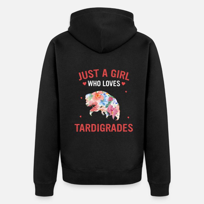 Tardigrade - Veste à capuche bio Premium Unisexe - noir