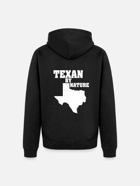 Wildflower Fields Wildflowers Bluebonnet - Unisex Premium Organic Zip Hoodie - black