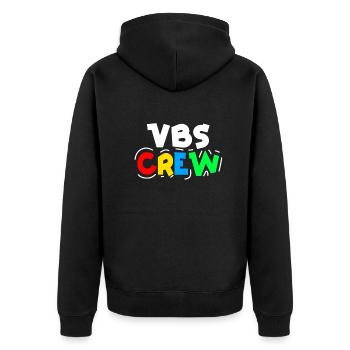 VBS Colorful Bible Vacation School Love - Unisex Premium Organic Zip Hoodie - black - Back - Nico (187cm)