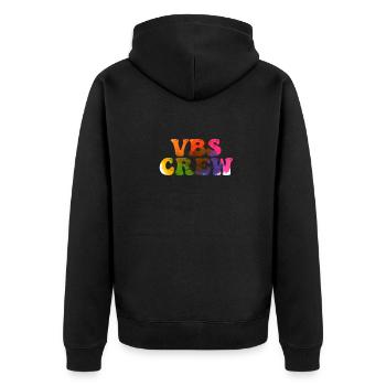 VBS Colorful Bible Vacation School Love - Unisex Premium Organic Zip Hoodie - black - Back - Nico (187cm)