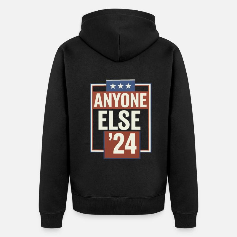 Élection Anyone Else 2024 - Veste à capuche bio Premium Unisexe - noir