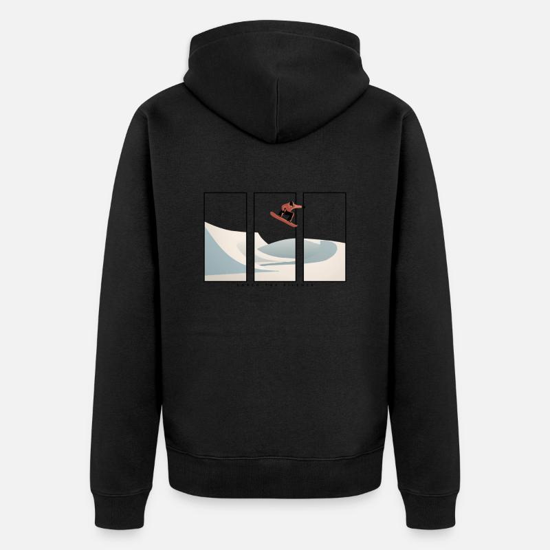 Déchiquetez le silence - Veste à capuche bio Premium Unisexe - undefined