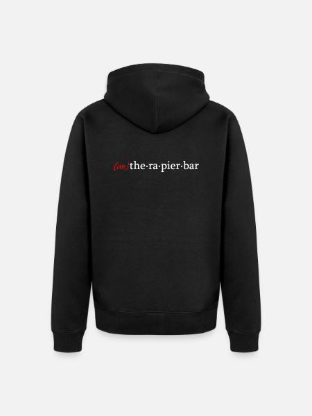 untreatable - Unisex Premium Organic Zip Hoodie - black