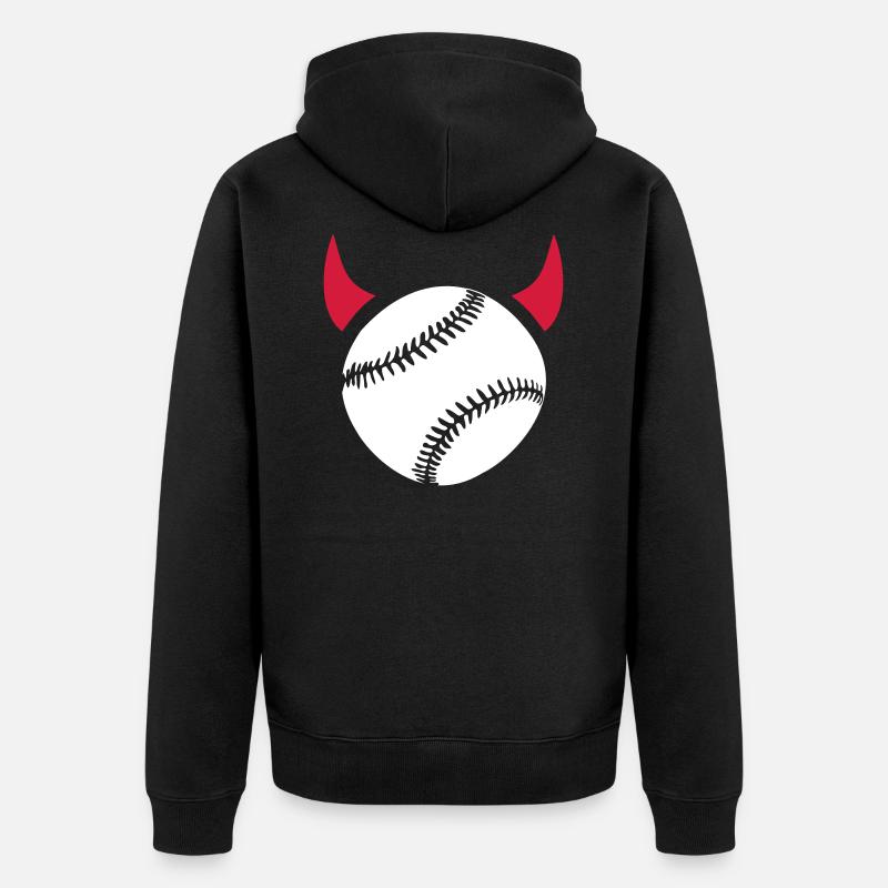 base-ball - Veste à capuche bio Premium Unisexe - noir