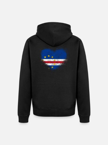Cap-Vert - Veste à capuche bio Premium Unisexe - noir