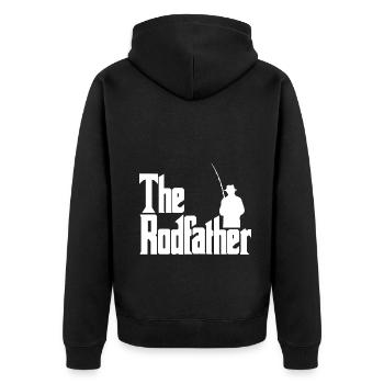 Le Rodfather - Veste à capuche bio Premium Unisexe - noir - Dos - Nico (187cm)
