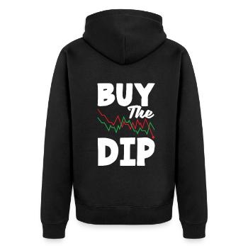 Achetez la journée des investisseurs Dip - Veste à capuche bio Premium Unisexe - noir - Dos - Nico (187cm)