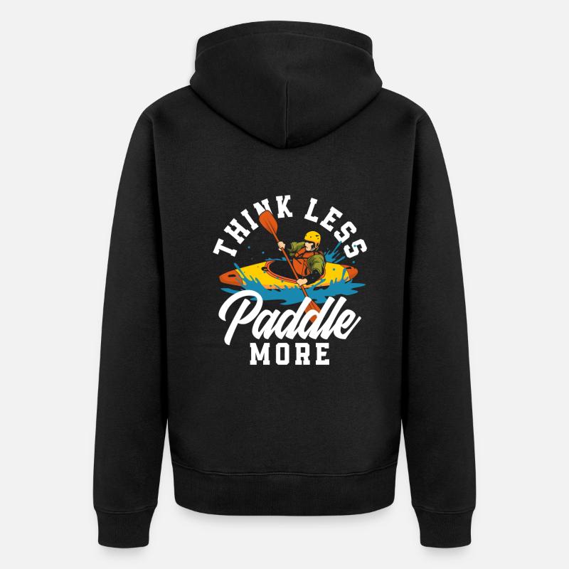Kayak Canoë - Veste à capuche bio Premium Unisexe - noir