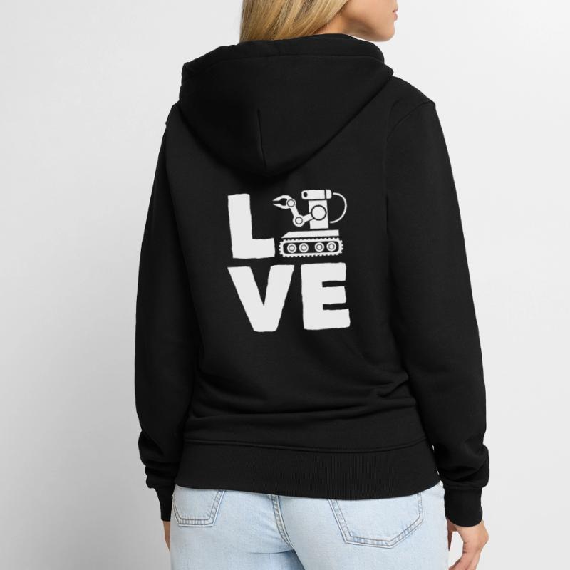 Robotics Robot Programmer Unisex Premium Organic Zip Hoodie