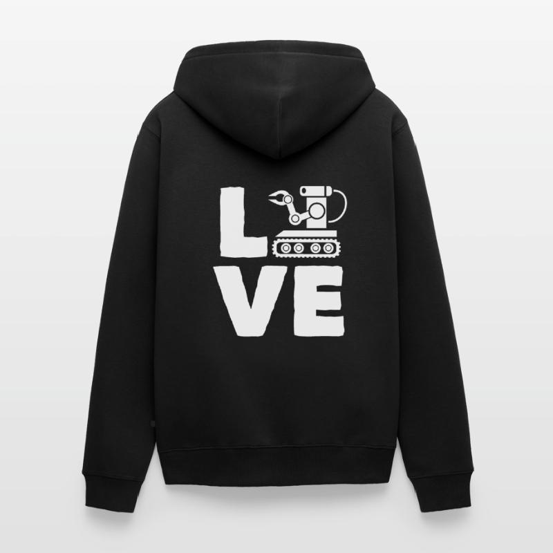 Robotics Robot Programmer Unisex Premium Organic Zip Hoodie