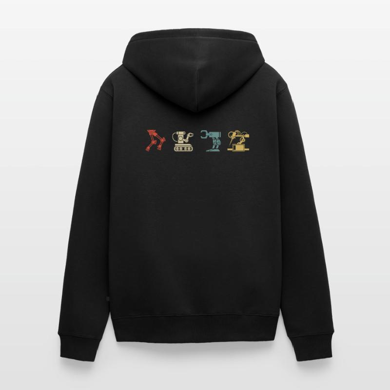 Robotics Robot Programmer Unisex Premium Organic Zip Hoodie