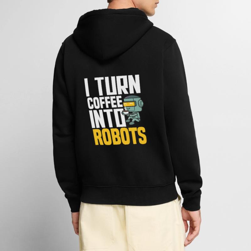 Robotics Robot Programmer Unisex Premium Organic Zip Hoodie