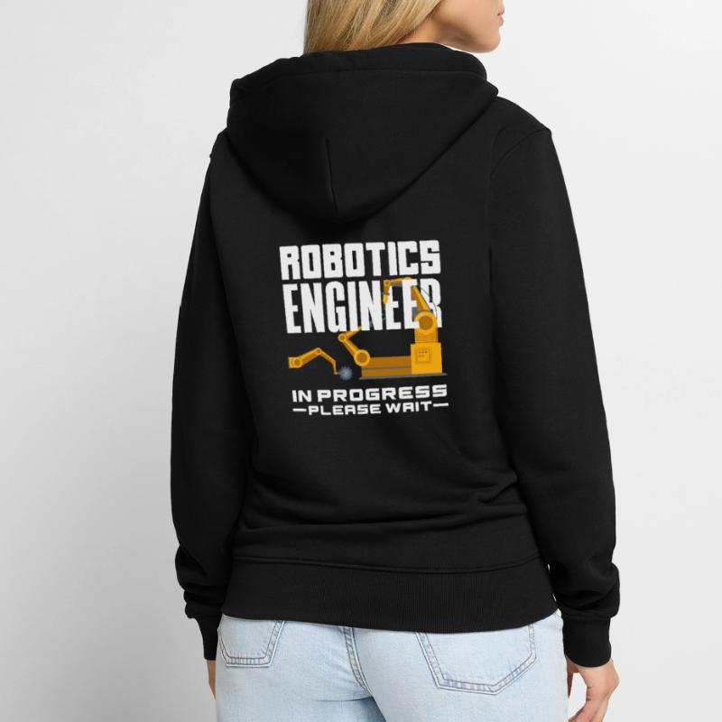Robotics Robot Programmer Unisex Premium Organic Zip Hoodie