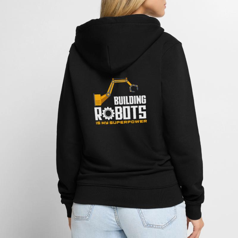 Robotics Robot Programmer Unisex Premium Organic Zip Hoodie