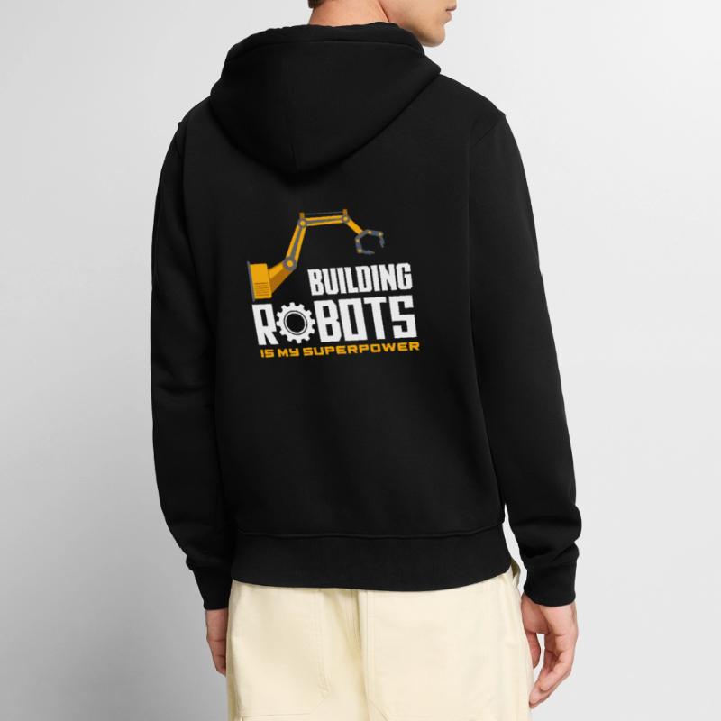 Robotics Robot Programmer Unisex Premium Organic Zip Hoodie