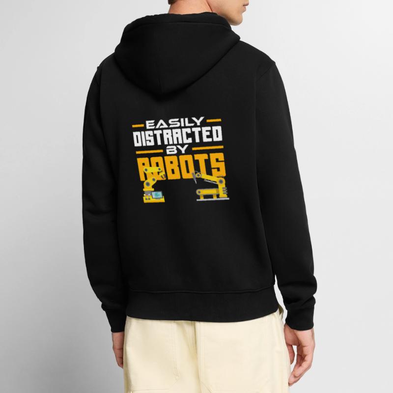 Robotics Robot Programmer Unisex Premium Organic Zip Hoodie