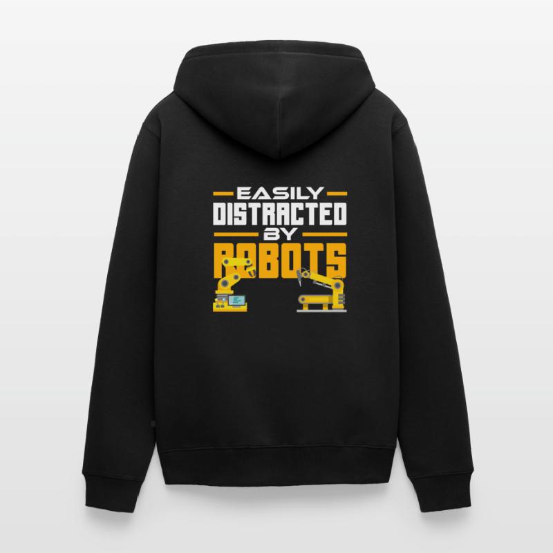 Robotics Robot Programmer Unisex Premium Organic Zip Hoodie