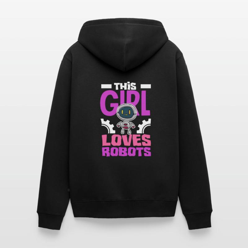 Robotics Robot Programmer Unisex Premium Organic Zip Hoodie
