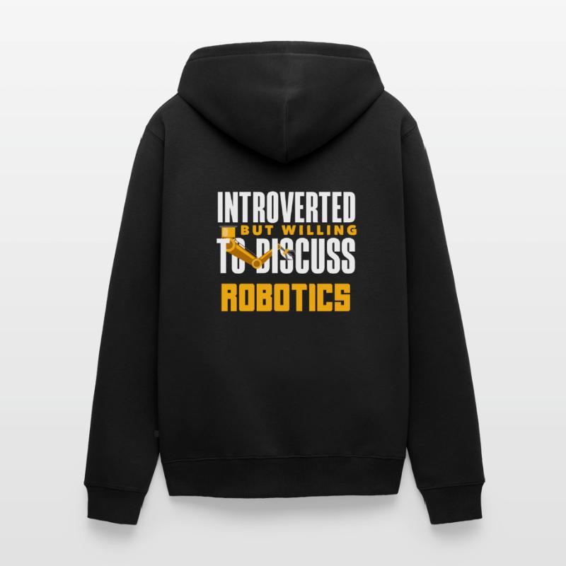 Robotics Robot Programmer Unisex Premium Organic Zip Hoodie