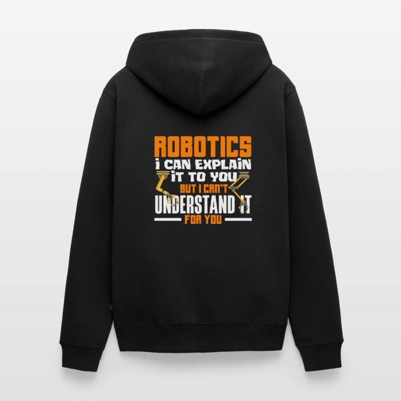 Robotics Robot Programmer Unisex Premium Organic Zip Hoodie