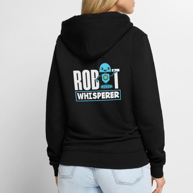 Robotics Robot Programmer Unisex Premium Organic Zip Hoodie