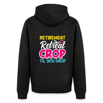 Memory Book, Scrapbook, Scrapbook, Scrapbook, Scrapbook - Unisex Premium Organic Zip Hoodie - black - Back - Nico (187cm)