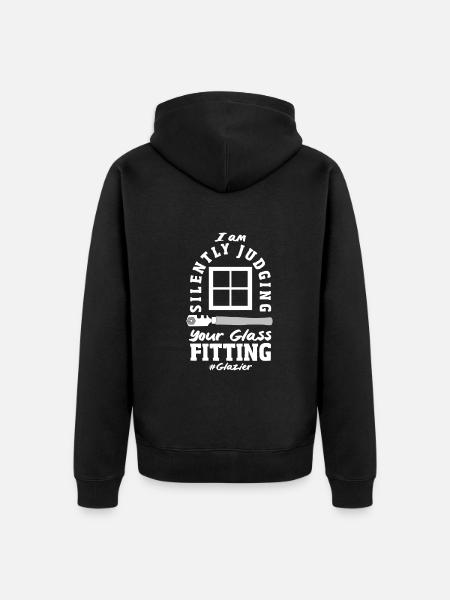 Glasses Gift - Unisex Premium Organic Zip Hoodie - black