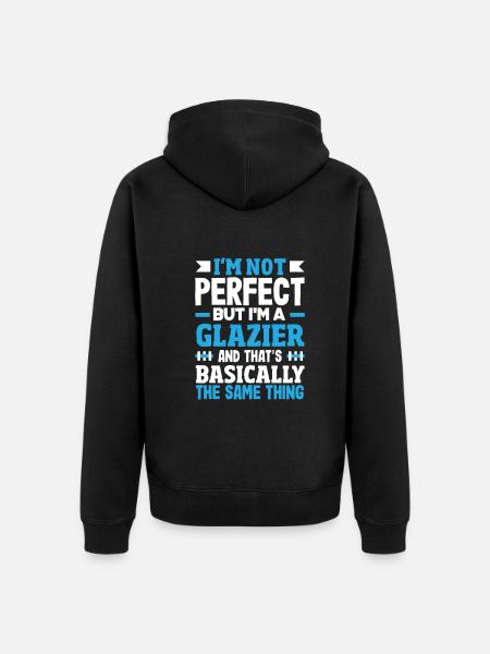 Glasses Gift - Unisex Premium Organic Zip Hoodie - black