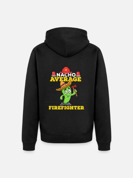 Cinco De Mayo Fire Department - Unisex Premium Organic Zip Hoodie - black