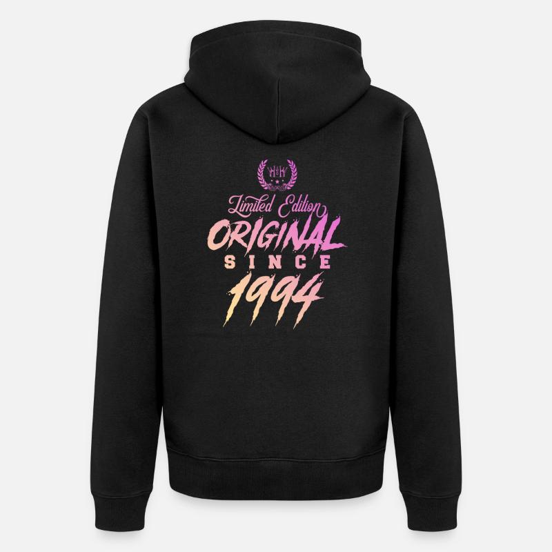 1994 édition limitée originale - Veste à capuche bio Premium Unisexe - noir