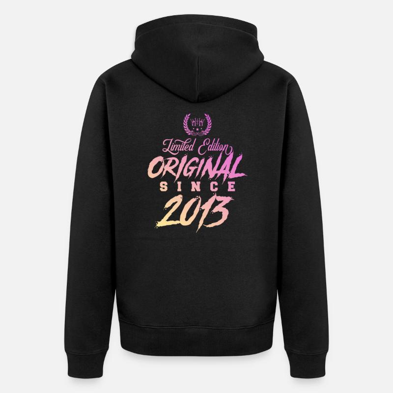 Édition limitée originale 2013 - Veste à capuche bio Premium Unisexe - noir