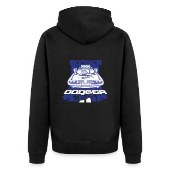 Hot Wheels Rodger Dodger - Veste à capuche bio Premium Unisexe - noir - Dos - Nico (187cm)