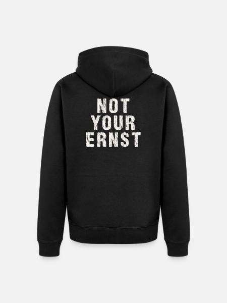Pas ton sérieux Pas ton sérieux - Veste à capuche bio Premium Unisexe - noir