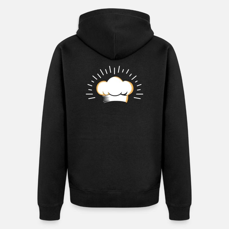Toque - Veste à capuche bio Premium Unisexe - noir