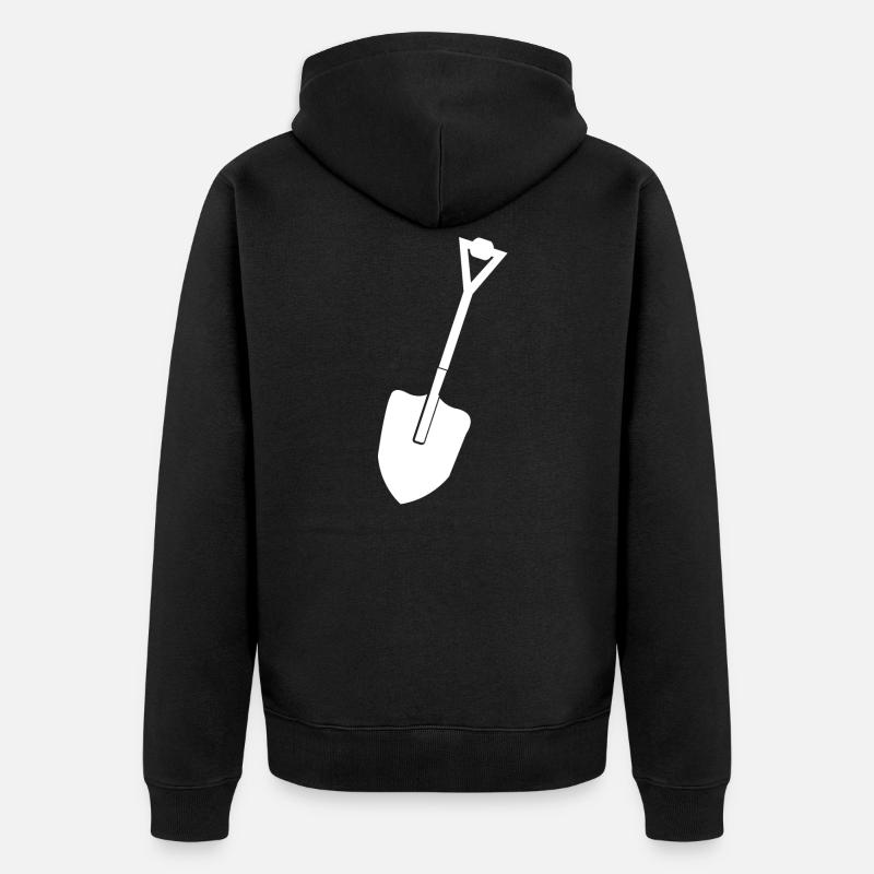 pelle - Veste à capuche bio Premium Unisexe - noir