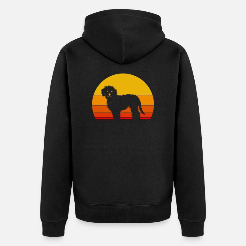 Goldendoodle - Veste à capuche bio Premium Unisexe - noir