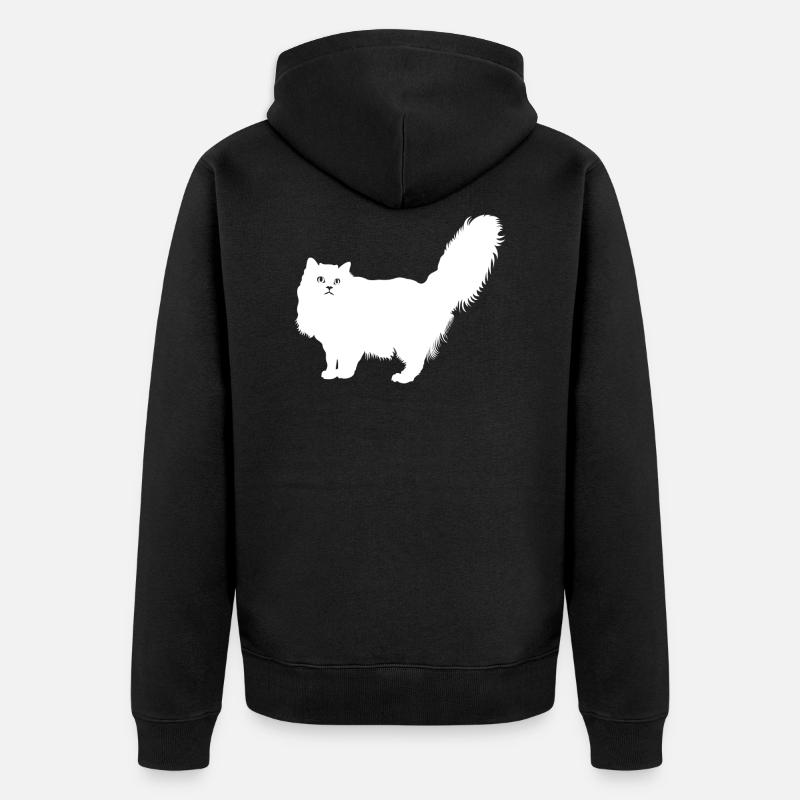 Ragamuffin - Unisex Premium Bio Zip Hoodie - Schwarz