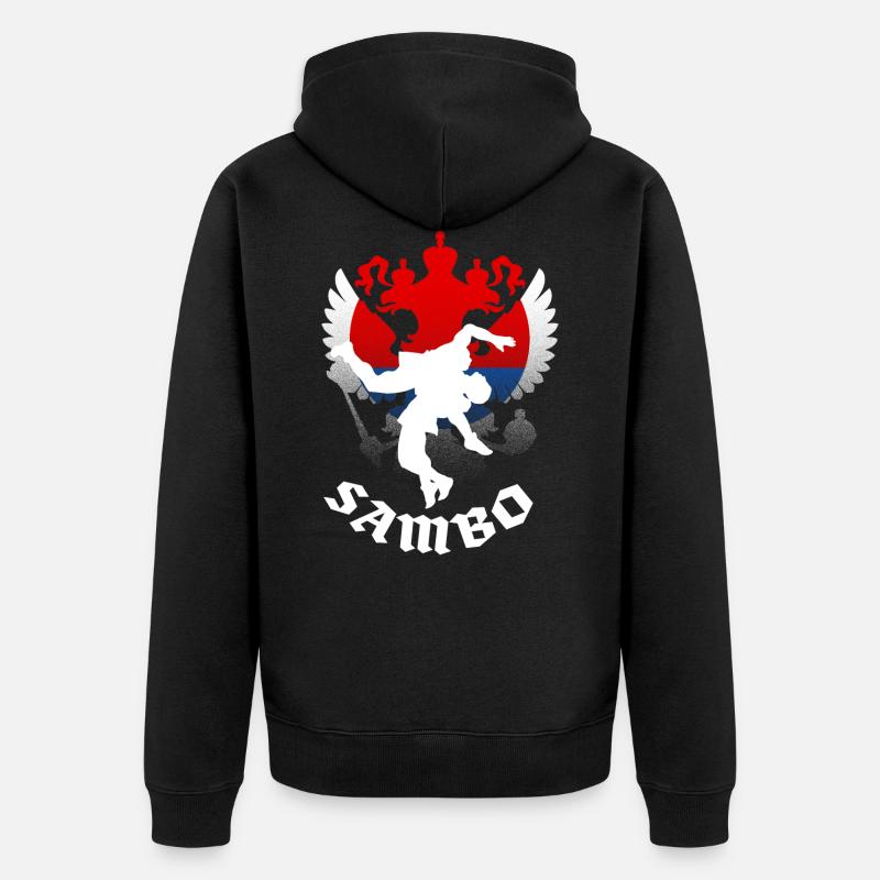 Sambo - Veste à capuche bio Premium Unisexe - noir